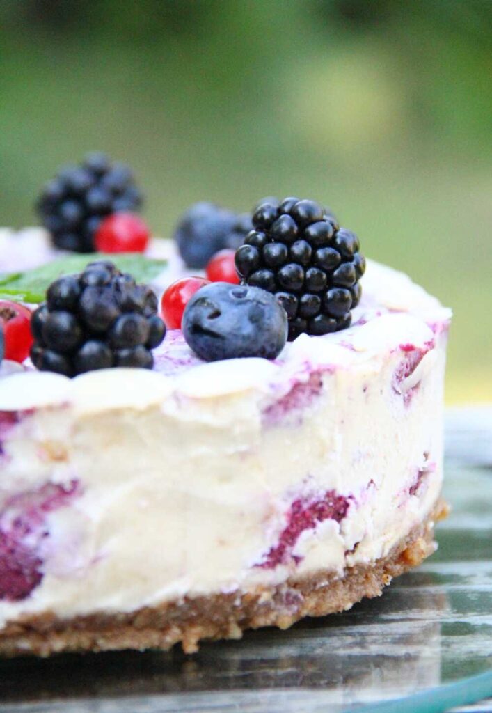 szedres nyers torta