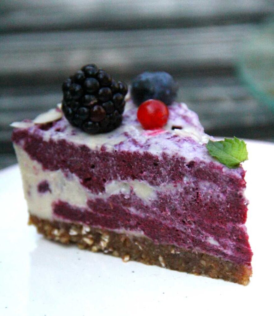 szedres nyers torta